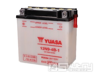 Baterie Yuasa 12N9-4B-1 olověná bez kyselinového balení