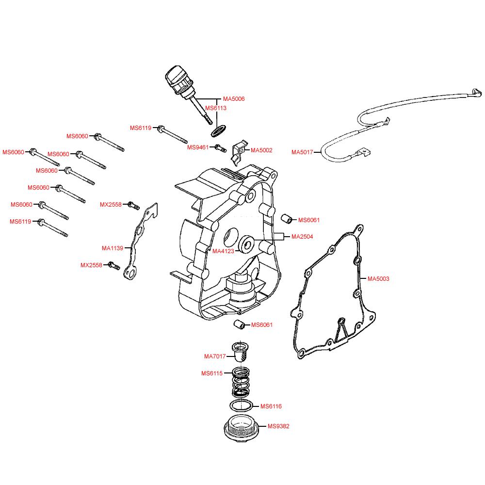 E04 Kryt klikové skříně pravý - Kymco Like 125 KN25AA