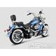 Výfuk Akrapovič Open Line, chrom - Harley Davidson Dyna a Softail