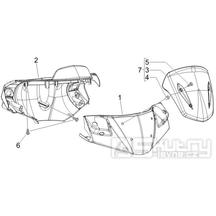 3.01 Kryt řidítek, plexi štít - Gilera Runner 50 SP -SC- 2006 (ZAPC461000)