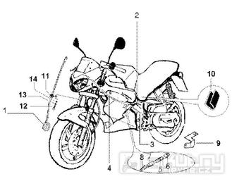 T38 Plynové lanko, náhon tachometru - Gilera DNA GP Experience 50ccm 2T 1998-2005  (ZAPC27000...)