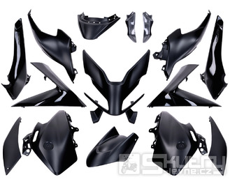 Sada kapotáže Naraku černá matná 15dílná pro Yamaha T-Max 560 2022-2024