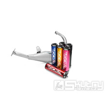 Výfuk Voca chrom 50/70ccm pro Derbi Senda, DRD, Aprilia RX, SX