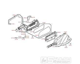 F13 Vzduchový filtr - Kymco People GT 125i