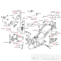 Elektroinstalace - Kymco Downtown 125i ABS SK25AC