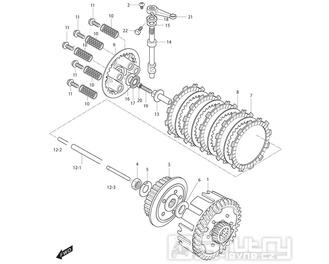 FIG14 Spojka - Hyosung GT 250i NE (Naked)