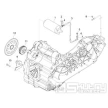 1.20 Elektrický startér - Gilera Fuoco 500ccm 4T-4V ie E3 LT od 2013 (ZAPM83100...)