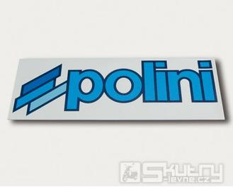 Logo Polini 245 x 85 mm na koženém podkladu