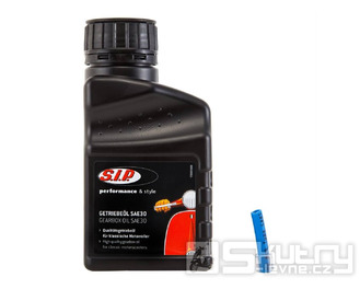 Převodový olej 2T SIP Formula SAE 30 250ml pro Vespa, Lambretta, manuální skútry