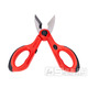 Nůžky na kabely a dráty červené