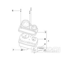 3.02 Tachometr - Gilera Stalker 50 2T 2008-2011 (ZAPC40100, ZAPC40101)