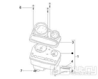 3.02 Tachometr - Gilera Stalker 50 2T 2008-2011 (ZAPC40100, ZAPC40101)