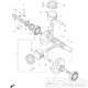 FIG06 Kliková hřídel / Píst - Hyosung GV 125M C Aquila