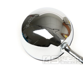Zrcátko Moto Nostra Shorty levé/pravé pro Vespa GTS 125 Super, Piaggio LX50, chrom