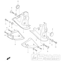 FIG49 Kryt rámu - Hyosung GV 125M C Aquila