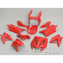 Sada plastů kapotáže 11 kusů červená pro Yamaha Aerox, MBK Nitro 50ccm, 100ccm 2-taktní