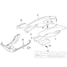 2.32 Boční kapotáž, spojler - Gilera Stalker 50 2T 2007-2008 (ZAPC40100)