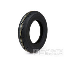 Sada pneumatiky BGM Sport 3.50-10 TT 59S s nerezovým leštěným ráfkem 2.10-10 pro Vespa