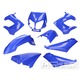 Sada plastů kapotáže v modrém provedení pro Derbi Senda R, SM X-Treme, SM DRD