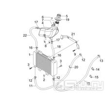 2.55 Chladič - Gilera Runner 50 PureJet SC 2006 (ZAPC46200)