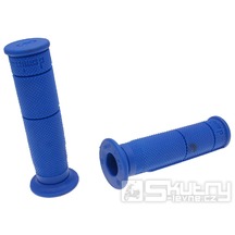 Gripy Domino pro ATV v modrém provedení o průměru 22/22mm