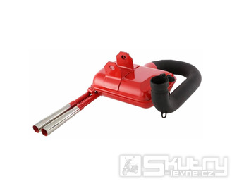 Závodní výfuk SIP ROAD 2.0 Sport Optik pro Vespa 125 VNA–TS, 150 VBA–T4, PX80–150