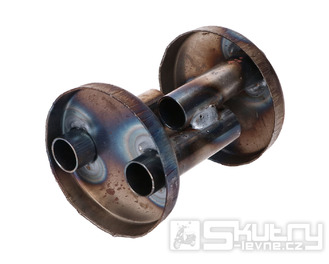 Dvojité tlumicí vložky výfuku – Simson S50–S70, SR50, KR51/2