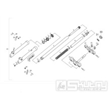 Přední vidlice pro  Aprilia - SX 50 Limited Edition 2014- (D50B) ZD4PV