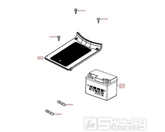 F11 Baterie / Pojistky - Kymco Like 50 2T KE10AA