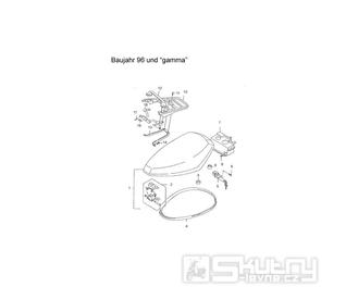 25a Sedačka Bj96 - Hyosung SB 50 Gamma