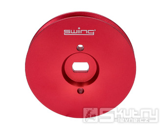 Řemenice Swiing Pully CNC 85 mm Mono pro Piaggio, Vespa Boss, Bravo, Ciao, Grillo, SI