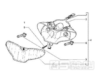 T46 Přední světlo - Gilera Runner 125 FX DT 2T LC (ZAPM0700...)