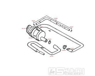 F23 Sekundární vzduchový systém - Kymco Yager GT 200i
