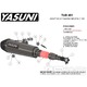 Výfuk Yasuni Scooter 4 pro Aprilia Sport City, Gilera Runner a Piaggio Beverly 125ccm