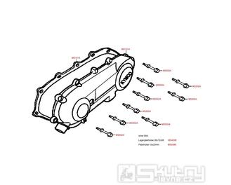 E05 Kryt variátoru - Kymco Top Boy 50