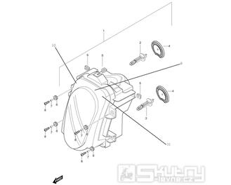 FIG22 Přední světlo - Hyosung GT 125 RF