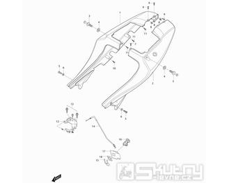 33 Zadní kapotáž - Hyosung GT 250i R