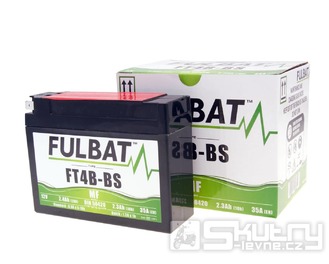 Baterie Fulbat FT4B-BS MF bezúdržbová