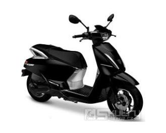 Peugeot Django EVO 125i Allure - barva Ink Black