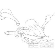 2.45 Zrcátka - Gilera Runner 50 PureJet SC 2006 (ZAPC46200)