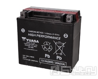 Baterie Yuasa YTX14H-BS DRY MF bezúdržbová