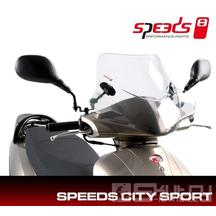 Plexi štít Speeds CITY SPORT - Kymco Vitality 50 vč. mont. sady