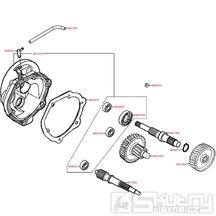 E09 Převodovka - Kymco Agility 125 MMC