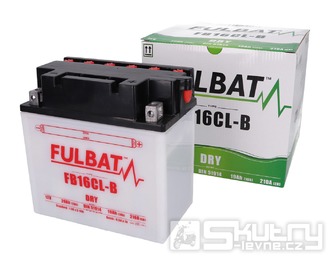 Baterie Fulbat FB16CL-B olověná vč. kyselinového balení