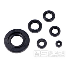 Sada 6 kusů černých gufer pro Honda MT 5, 50, MB, MTX, MBX 80