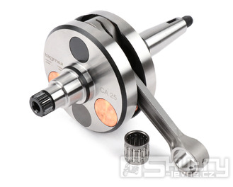 Kliková hřídel plná BGM PRO HP Competition, zdvih 60mm, ojnice 116mm, Lambretta DL/GP