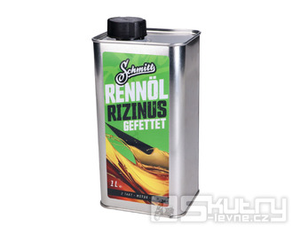 Motorový olej Schmitt Rennöl ricinový 2-taktní - 1 litr
