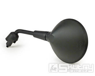 Zrcátko Moto Nostra Shorty levé pro Vespa GTS 125–300 HPE, Primavera, Sprint – černé matné