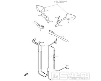 FIG38 Řidítka - Hyosung GT 125 RF