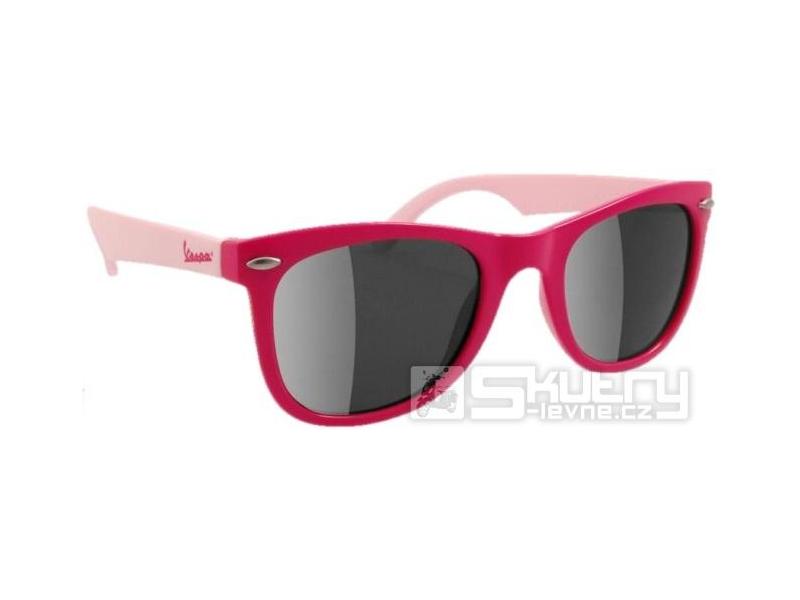 Dětské sluneční brýle Vespa Girl - kouřová skla, růžové obroučky